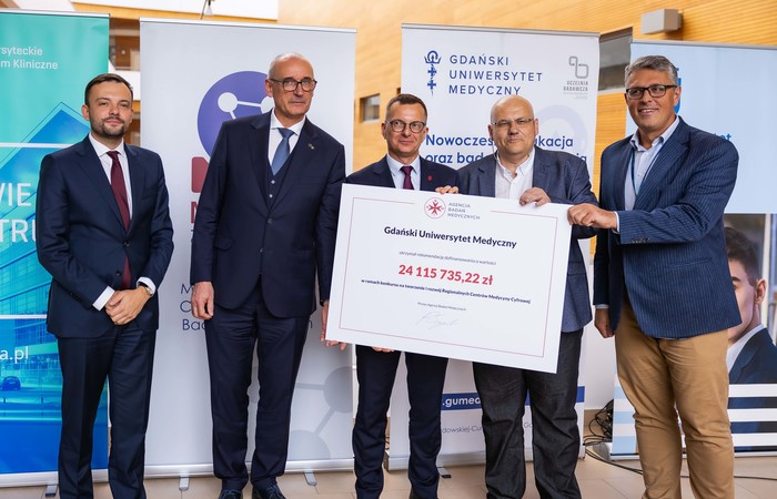 Ponad 24 mln zł z ABM na Interdyscyplinarne Pomorskie Centrum Medycyny Cyfrowej