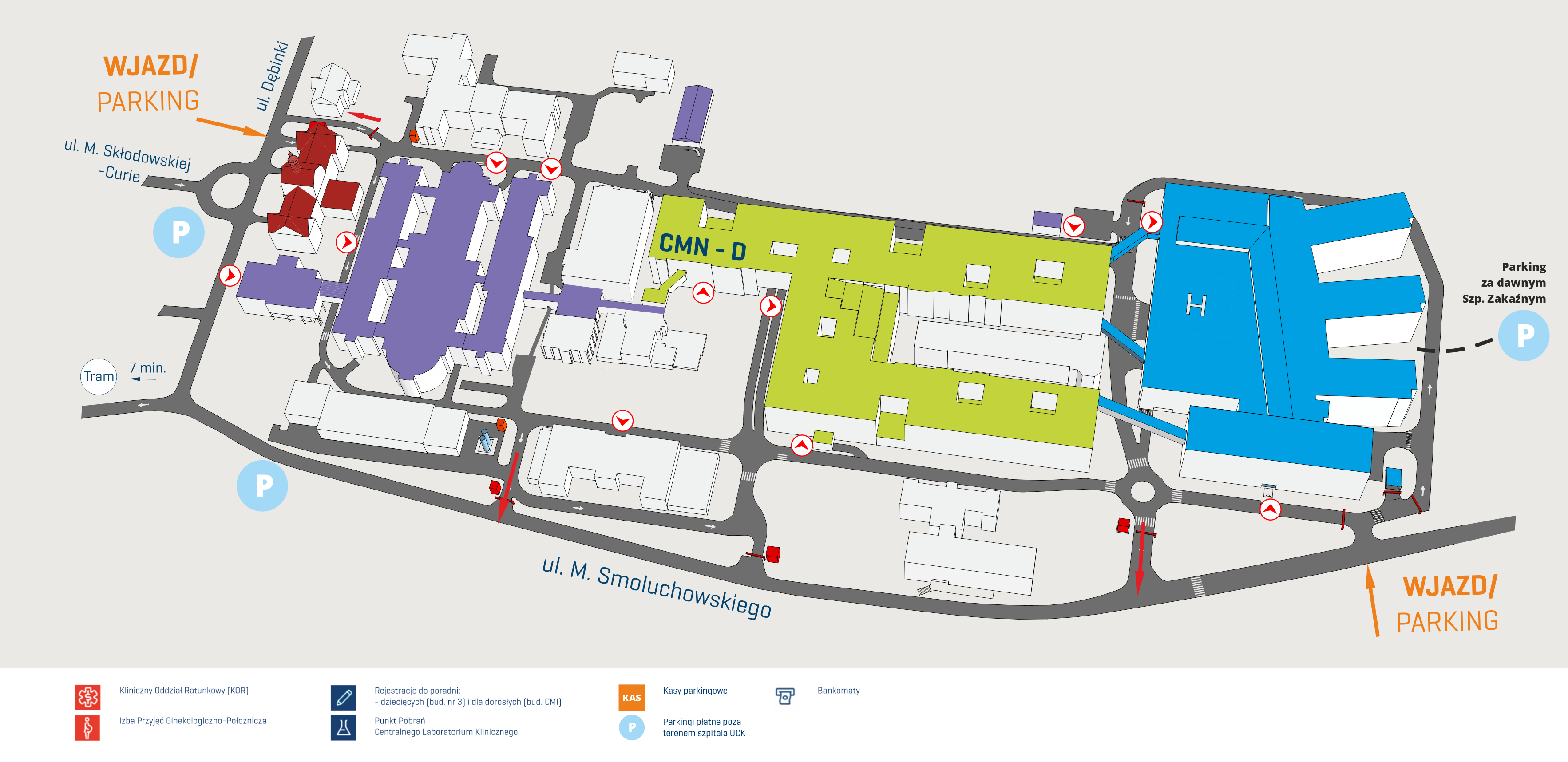 Mapa szpitala