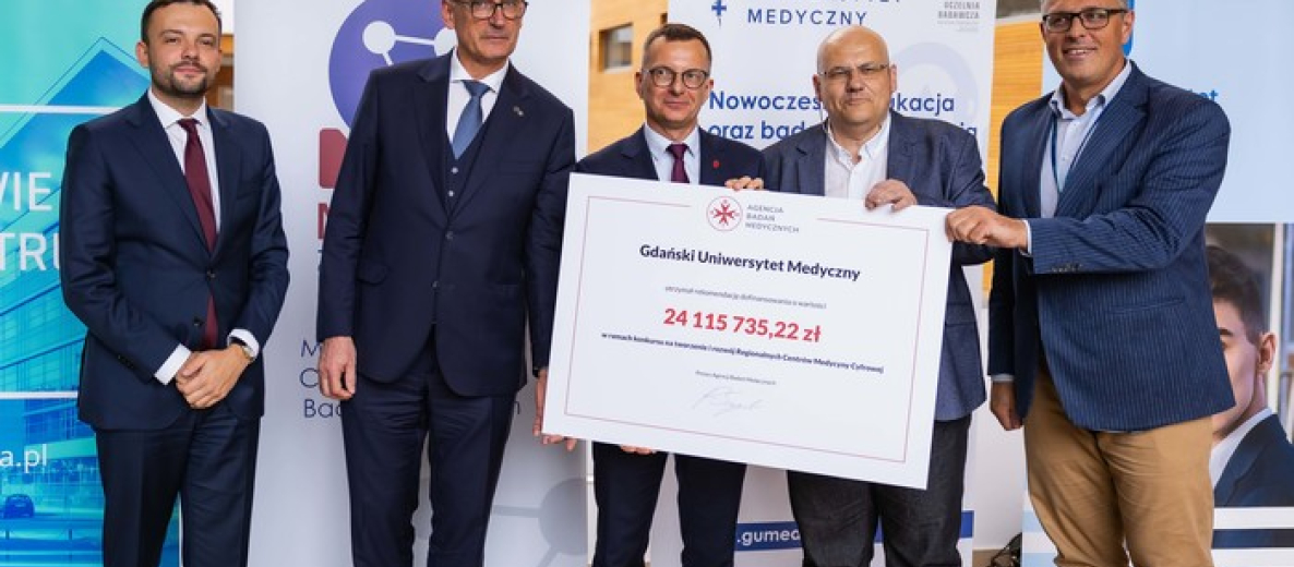Ponad 24 mln zł z&nbsp;ABM na Interdyscyplinarne Pomorskie Centrum Medycyny Cyfrowej